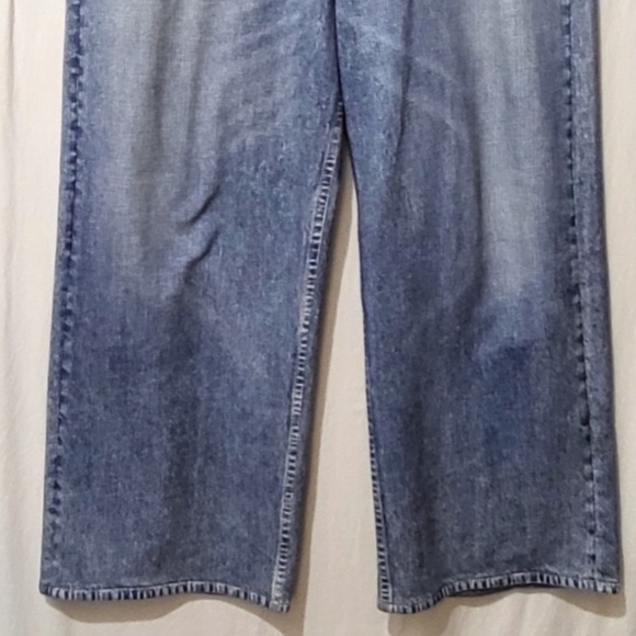 Unworn Rag & Bone Miramar And Wide Leg Cotton Terry Pants in Blue - Picture 5 of 11